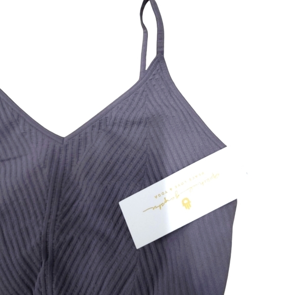 Nwt Spiritual Gangster Dusty Lilac Work out Crop Tank Size Xs Sm - Picture 2 of 6